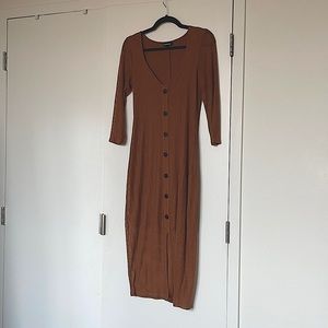 Express Knit Midi Dress